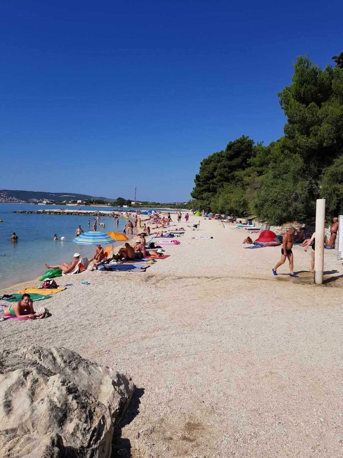 Villa Fides With Private Pool, Garden And Sea View Kaštel Novi Kültér fotó